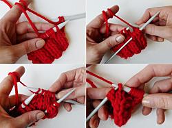 Stricken von Hand